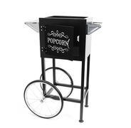 Popcorn Machine Cart Black Popcorn Machine Cart Black